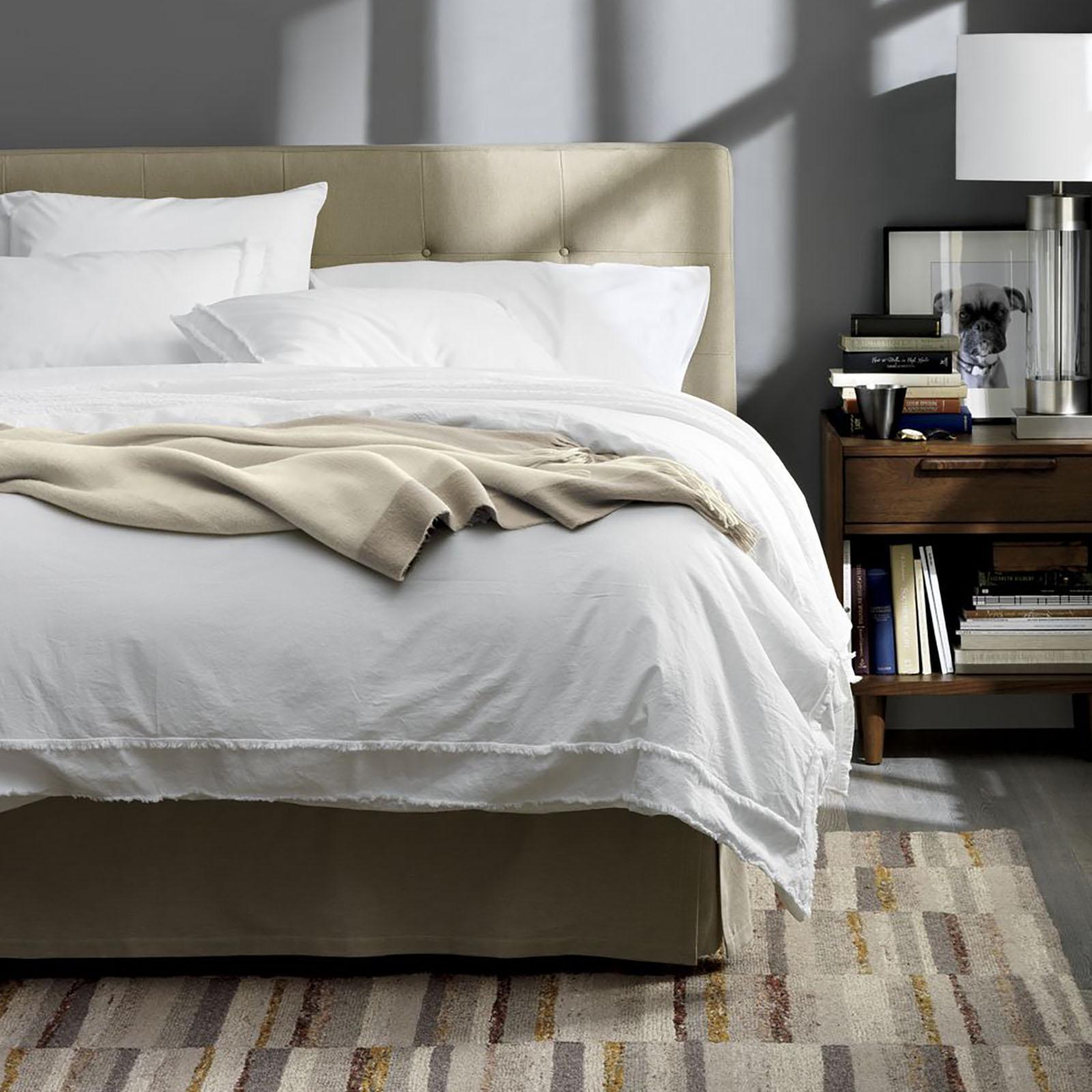 Washed Organic Queen Sheet Set