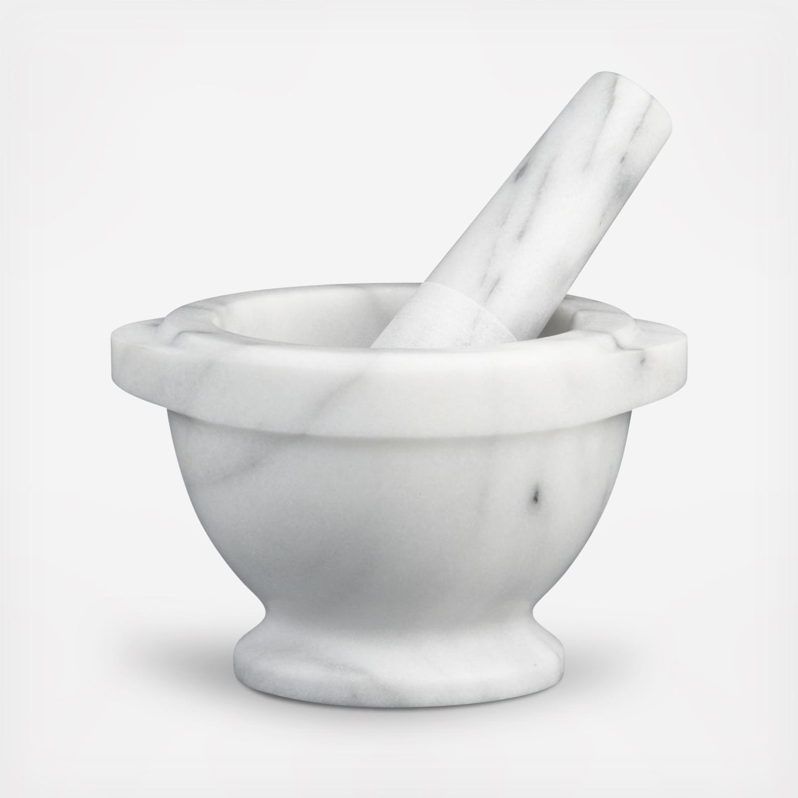 French Kitchen Marble Mortar and Pestle