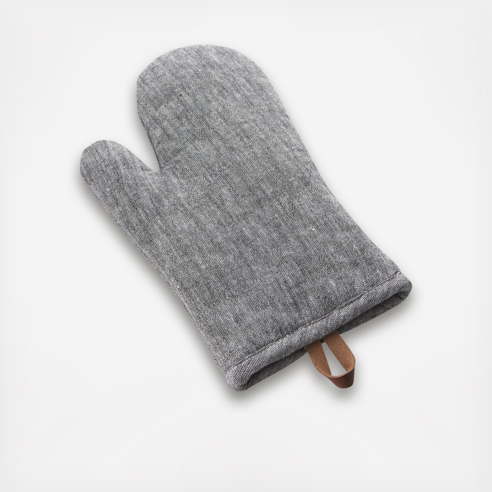 Chambray Grey Oven Mitt