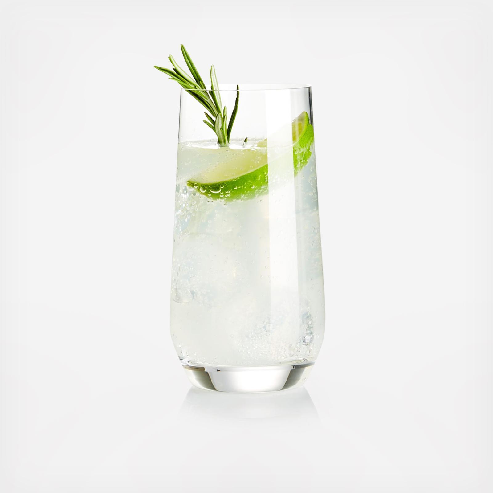 Hip Highball Glass, Set of 4