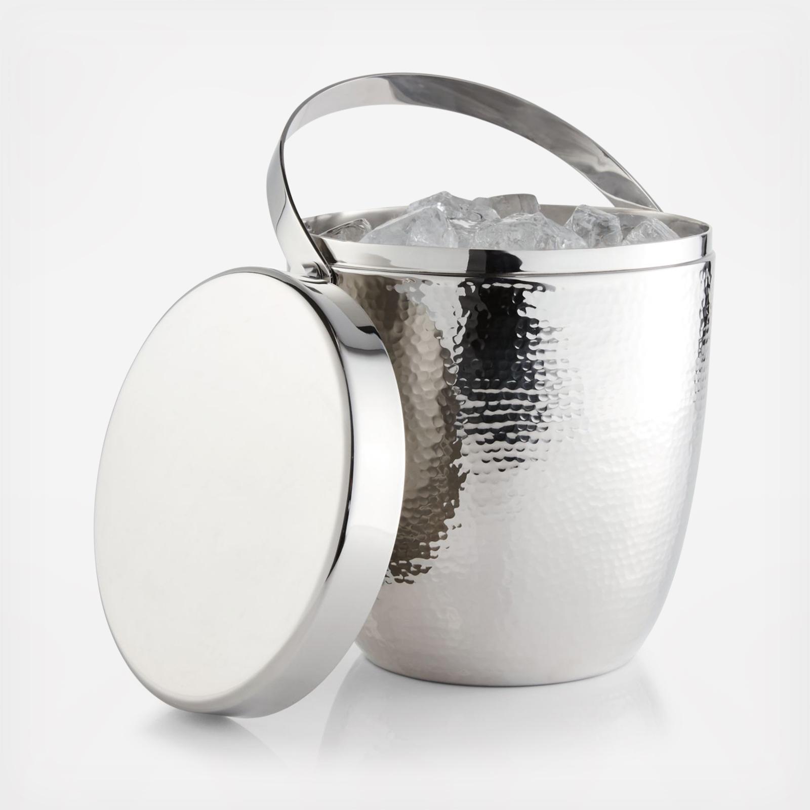 Graham Hammered Metal Ice Bucket