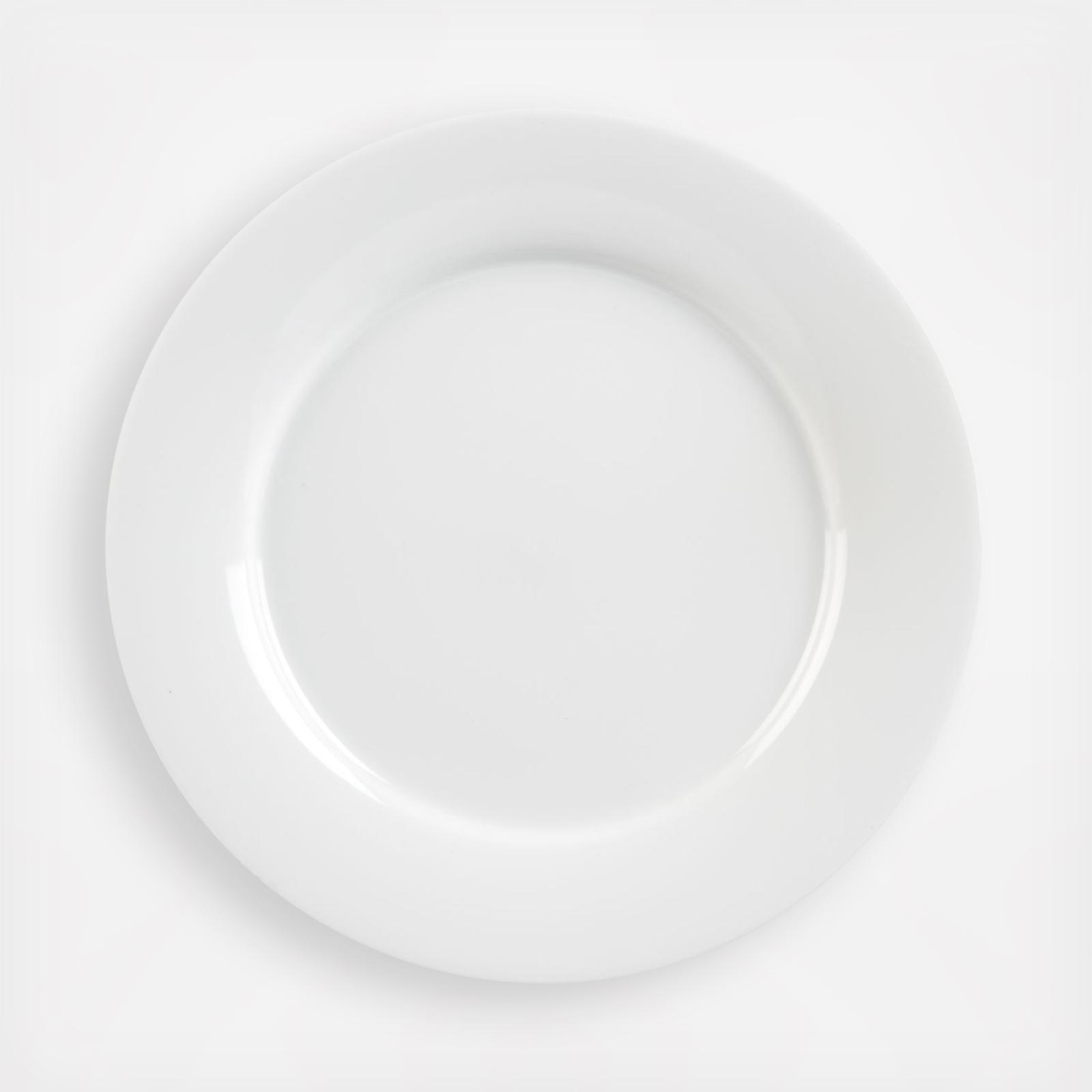Aspen Rimmed Dinner Plate, Set of 4