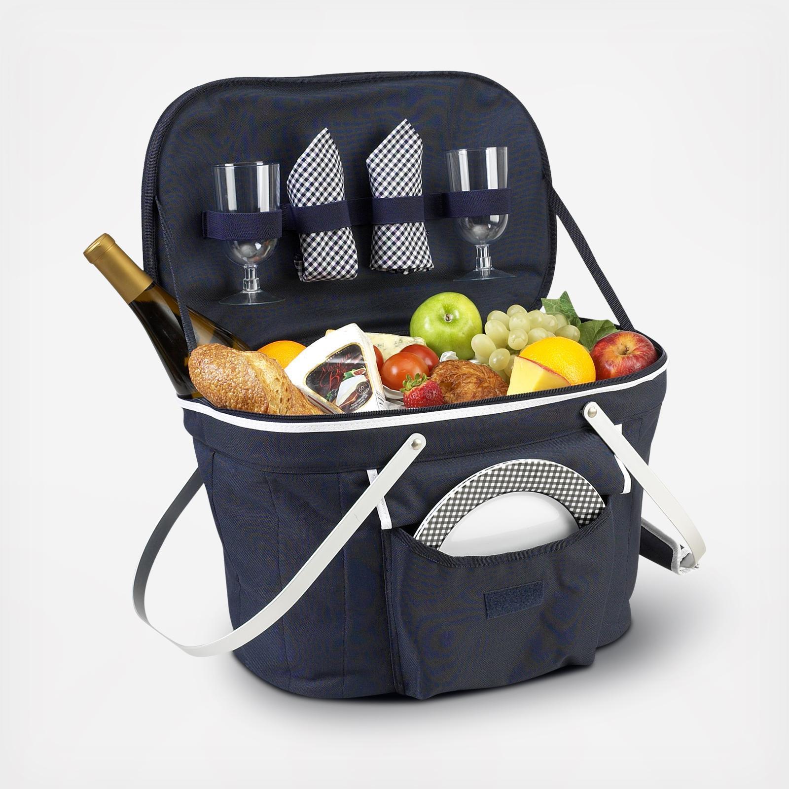 2-Person Equipped Insulated Folding Picnic Set