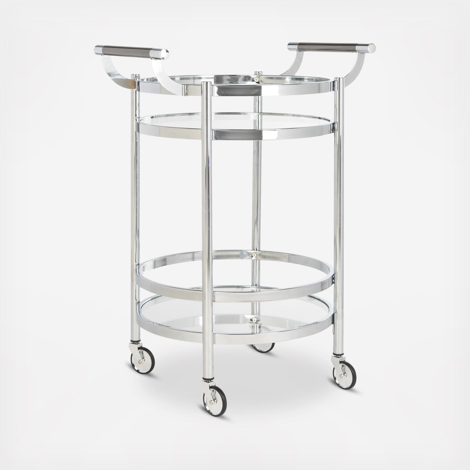 Sienna 2-Tier Bar Cart