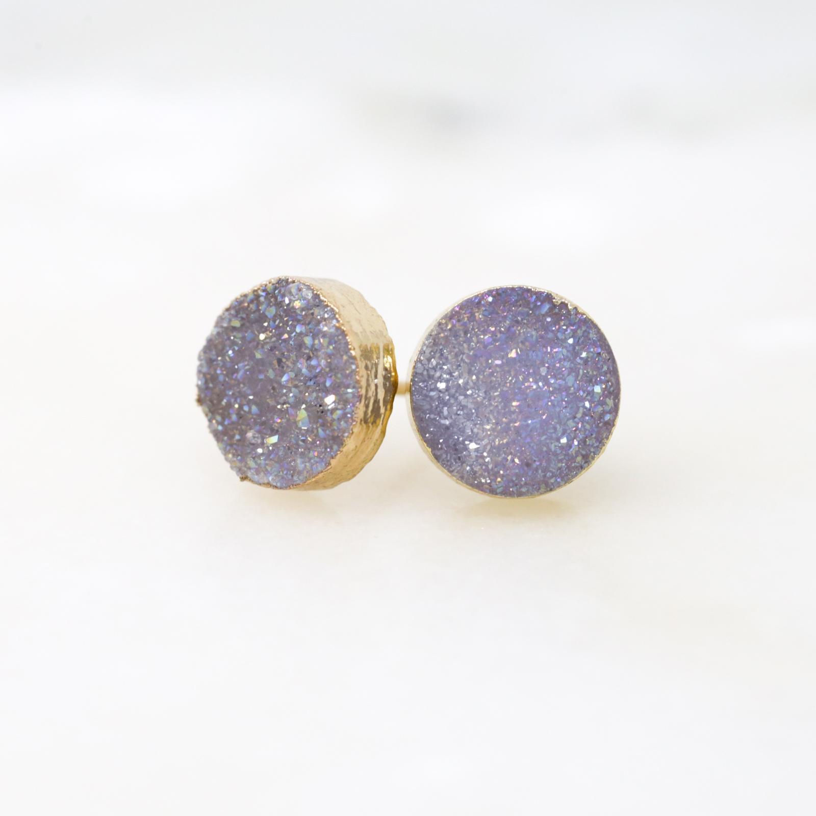 A Spot of Druzy Studs