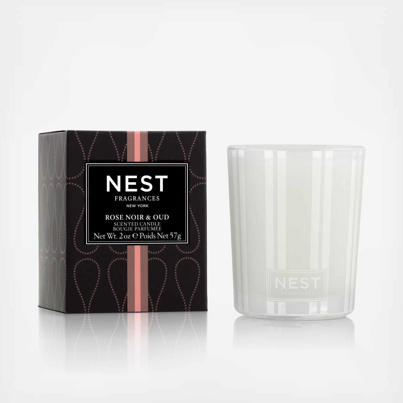 Rose Noir & Oud Votive Candle