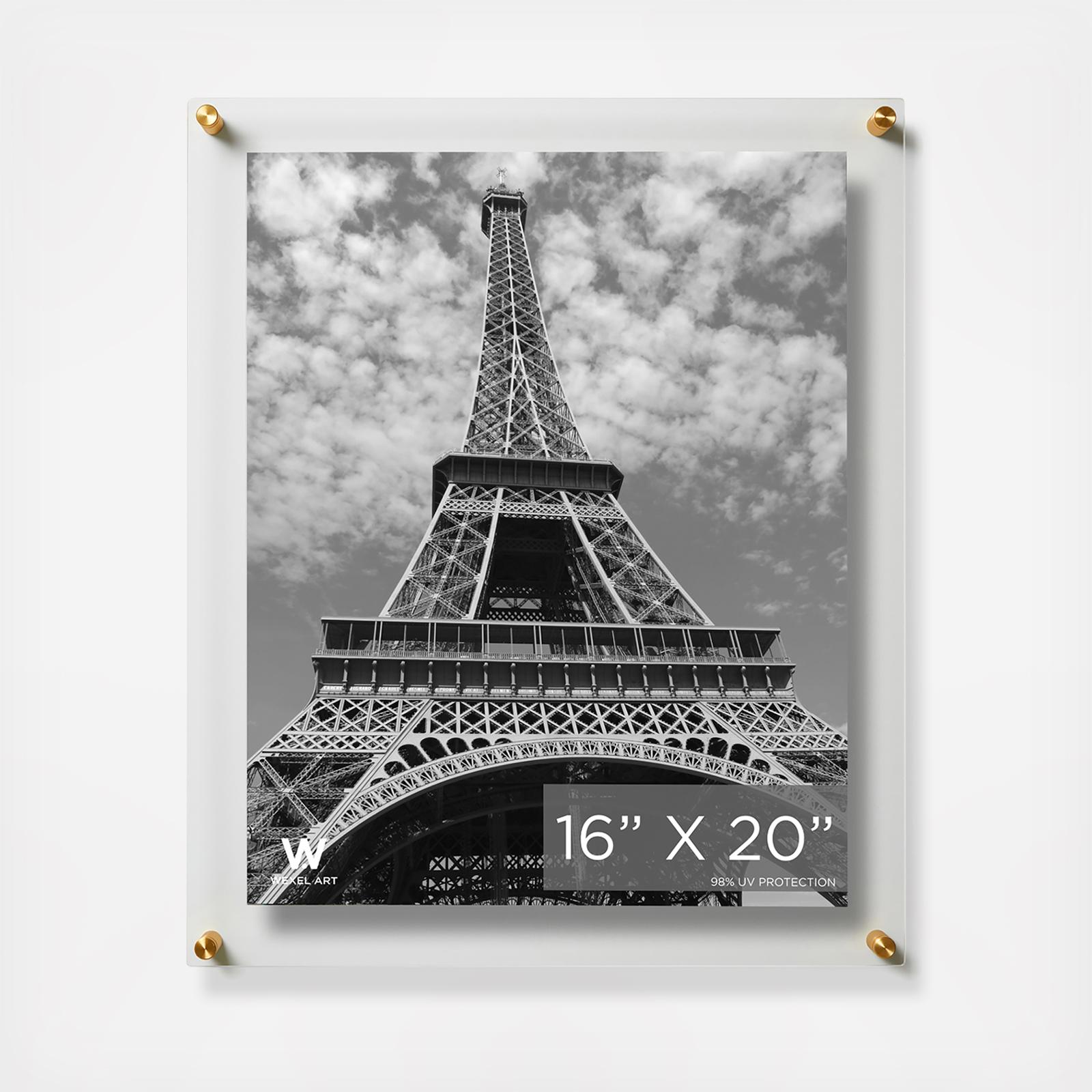 Double Panel Gold Wall Frame