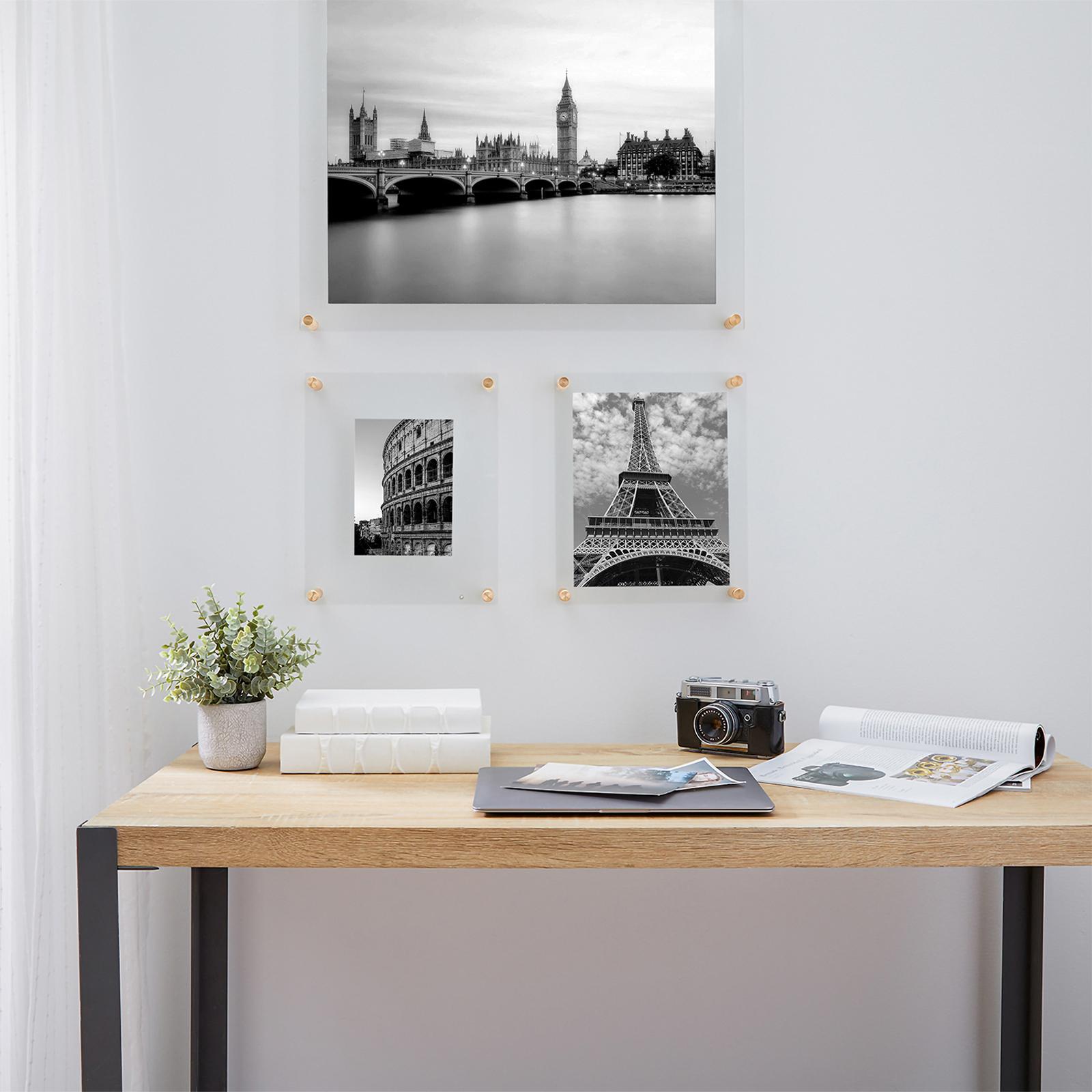 Double Panel Gold Wall Frame