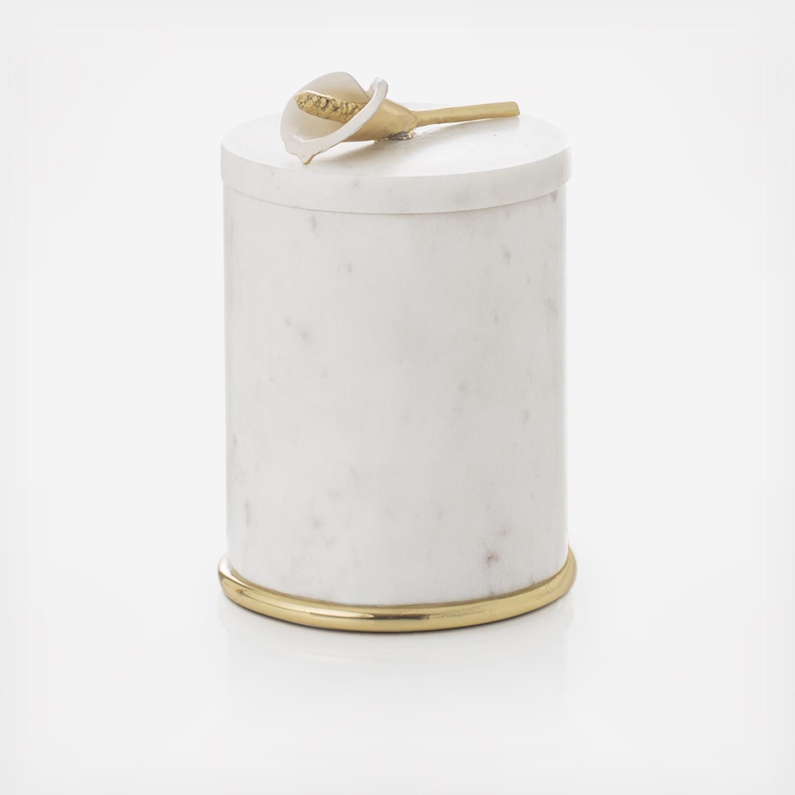 Calla Lily Round Container