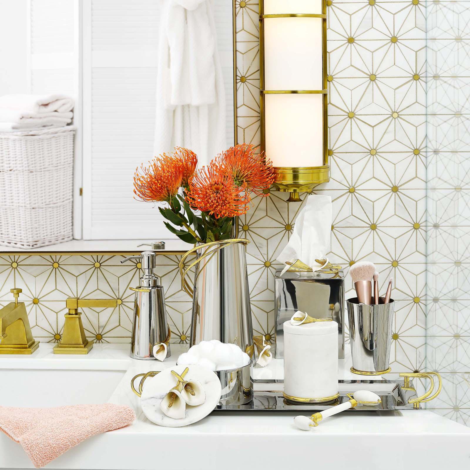 Calla Lily Soap Dispenser