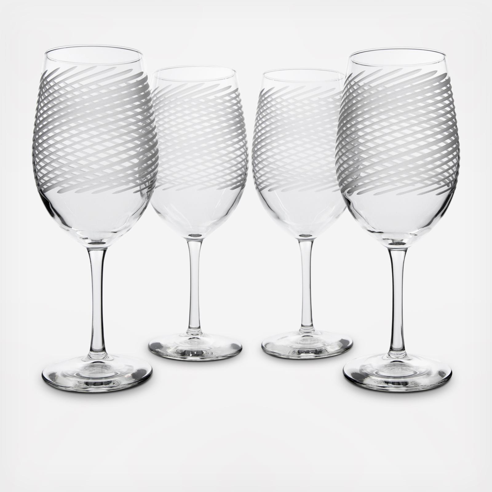 Cyclone All Purpose Wine Glass, Set of 4