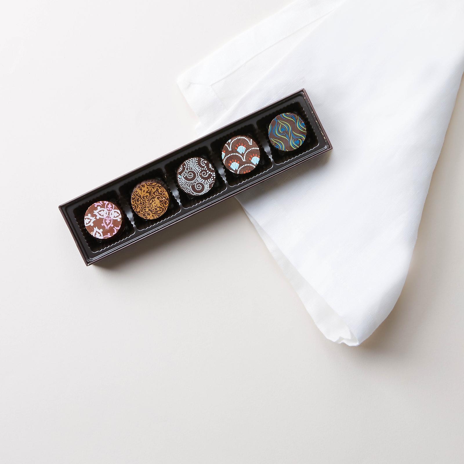 Truffle Slider Gift Boxes, Set of 6