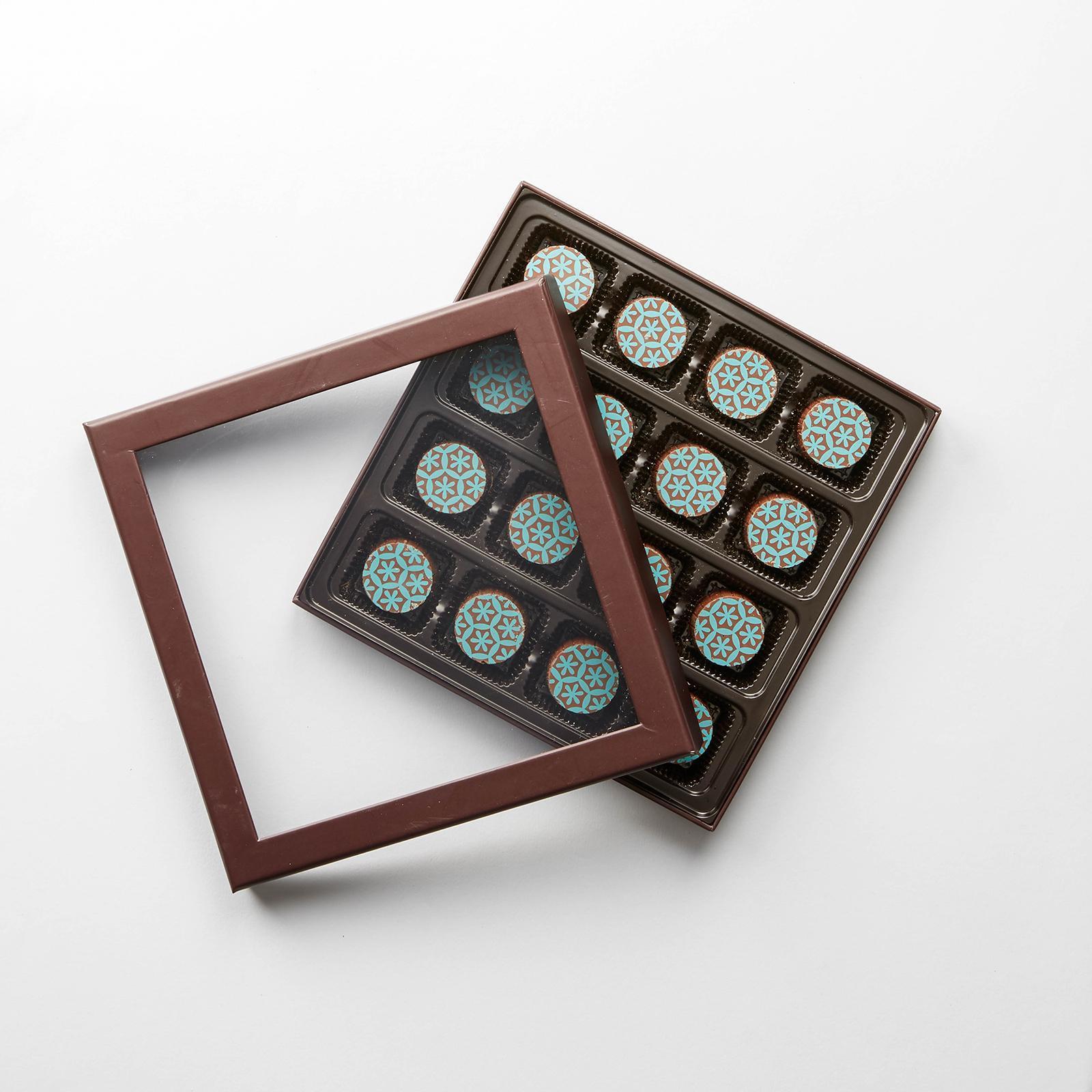16-Piece Hazelnut Truffle Gift Box