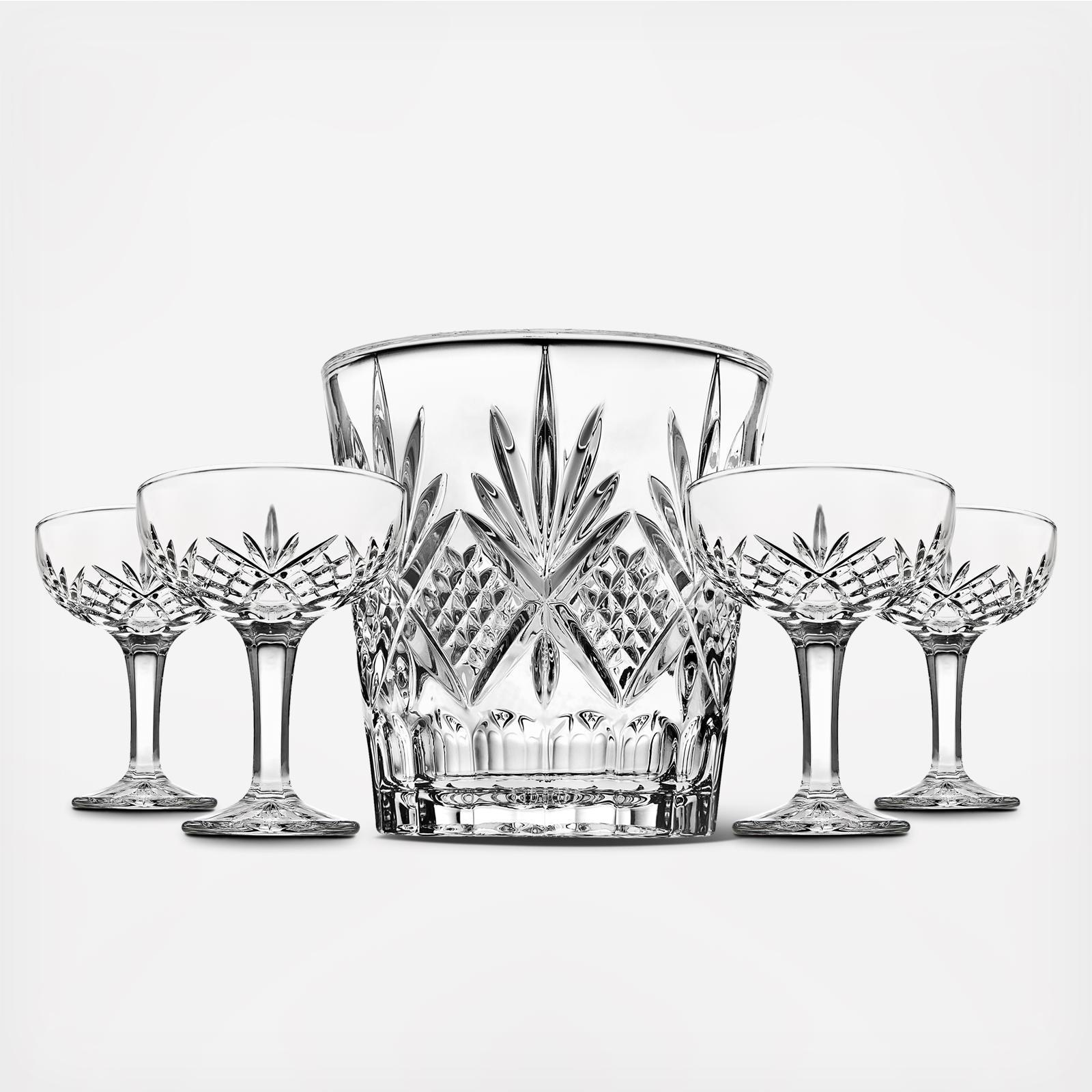 Dublin Coupe Champage Bucket 6-Piece Set