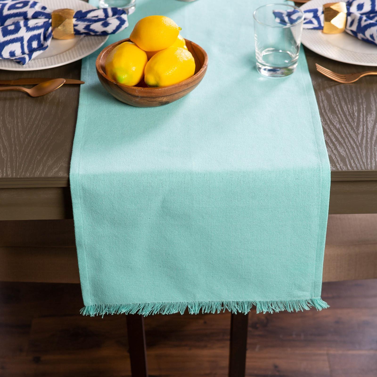 Heavyweight Fringed Table Runner
