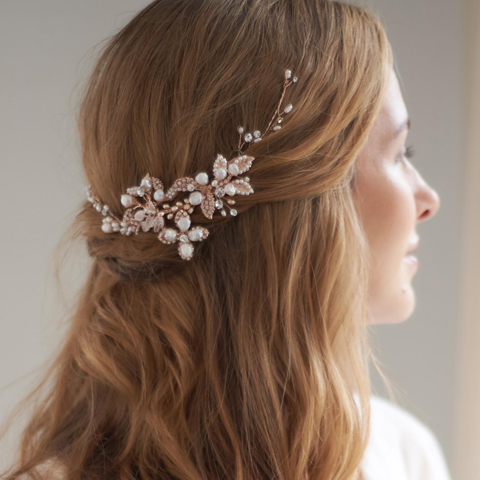 Leona Bridal Hair Vine