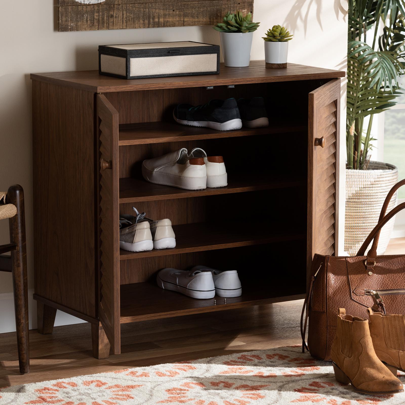 Coolidge 4-Shelf Shoe Storage Cabinet