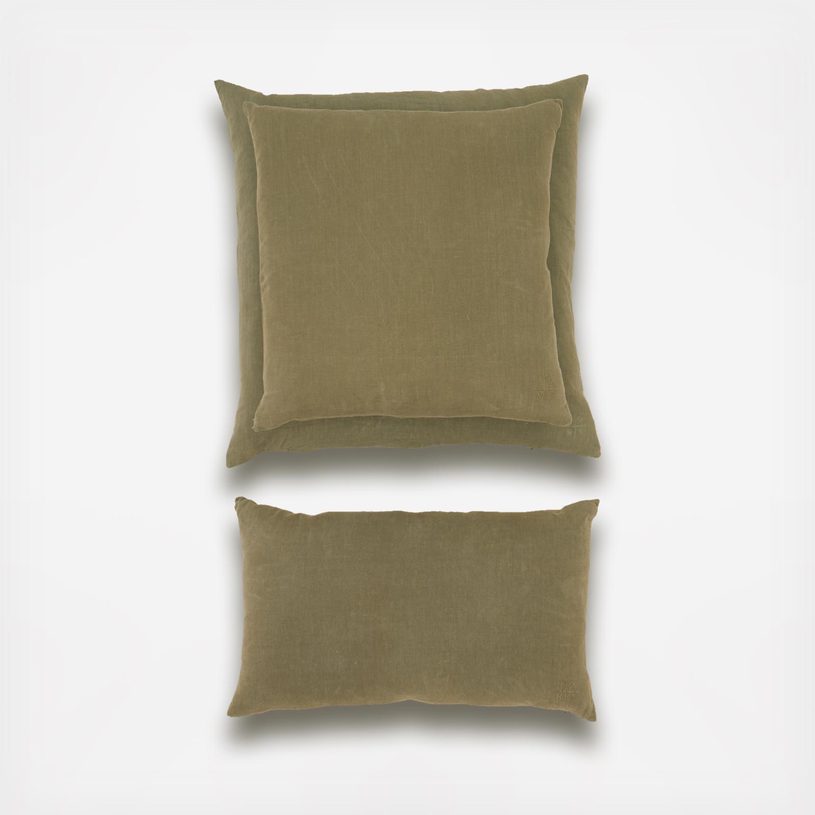 Simple Square Linen Pillow