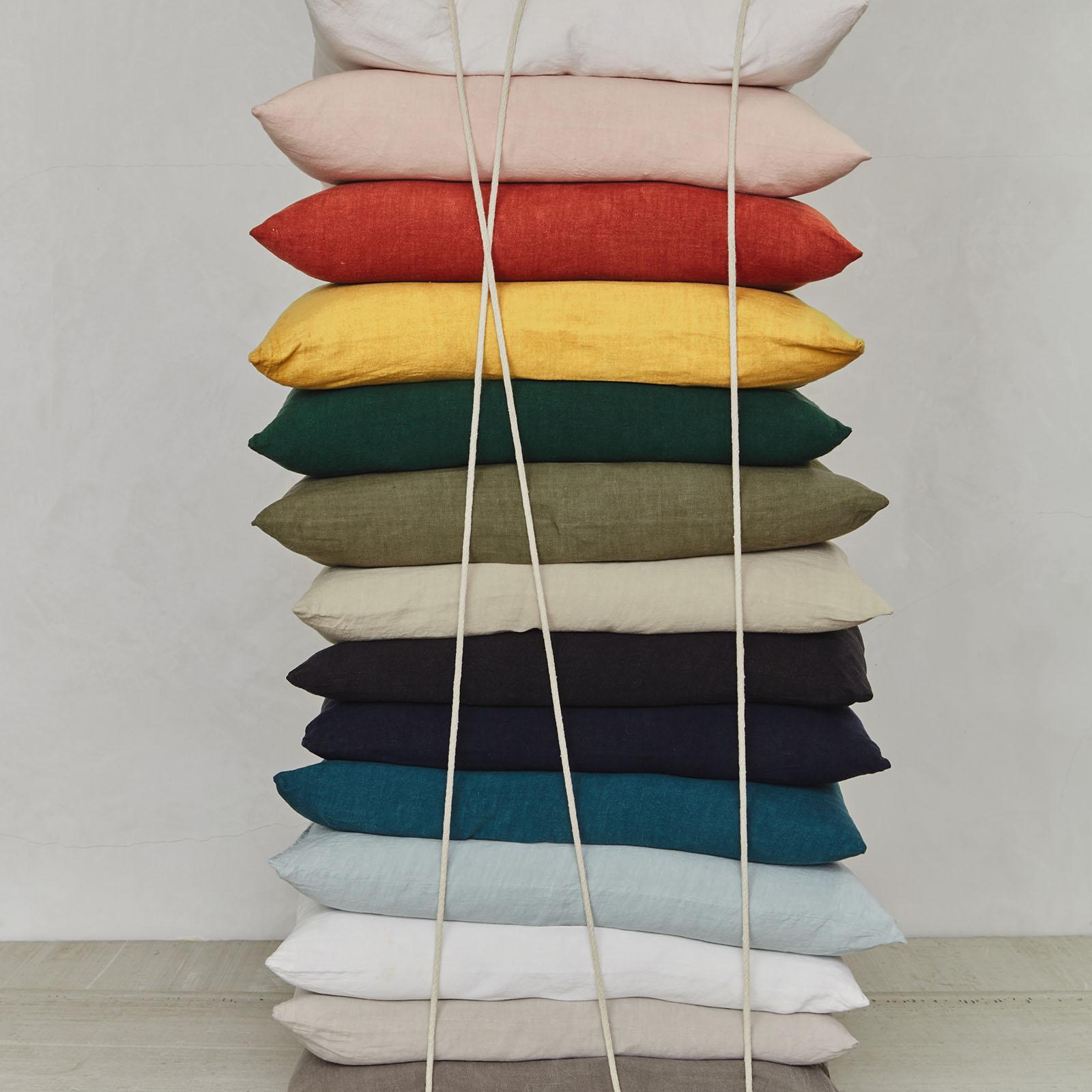 Simple Square Linen Pillow
