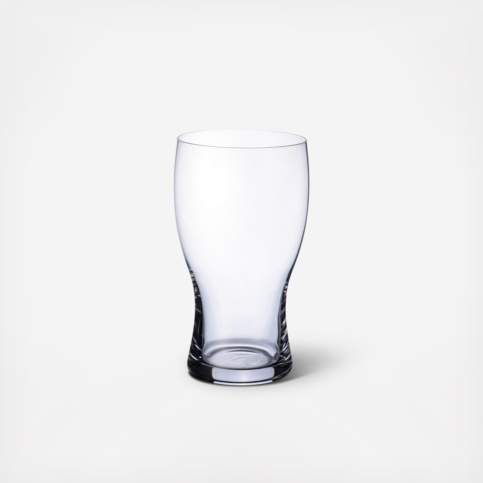Purismo Beer Pint Glass, Set of 2