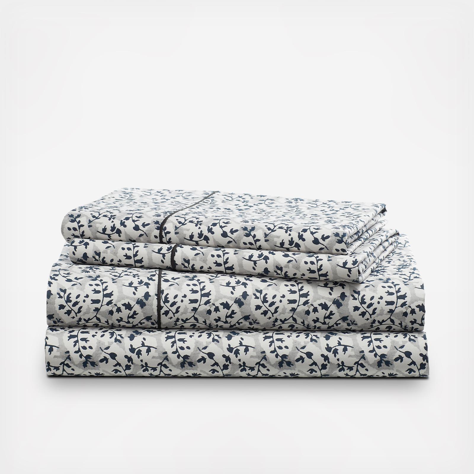 Eva Leaf 4-Piece Sheet Set