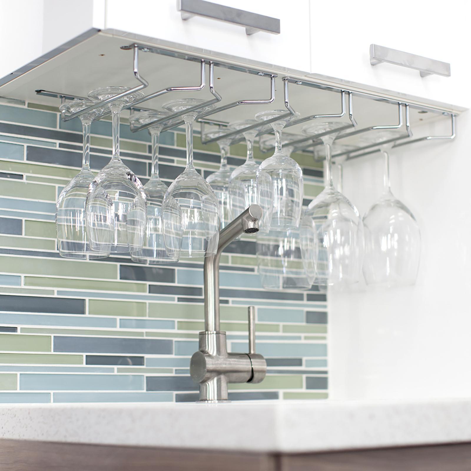 Under Cabinet Stemware Rack