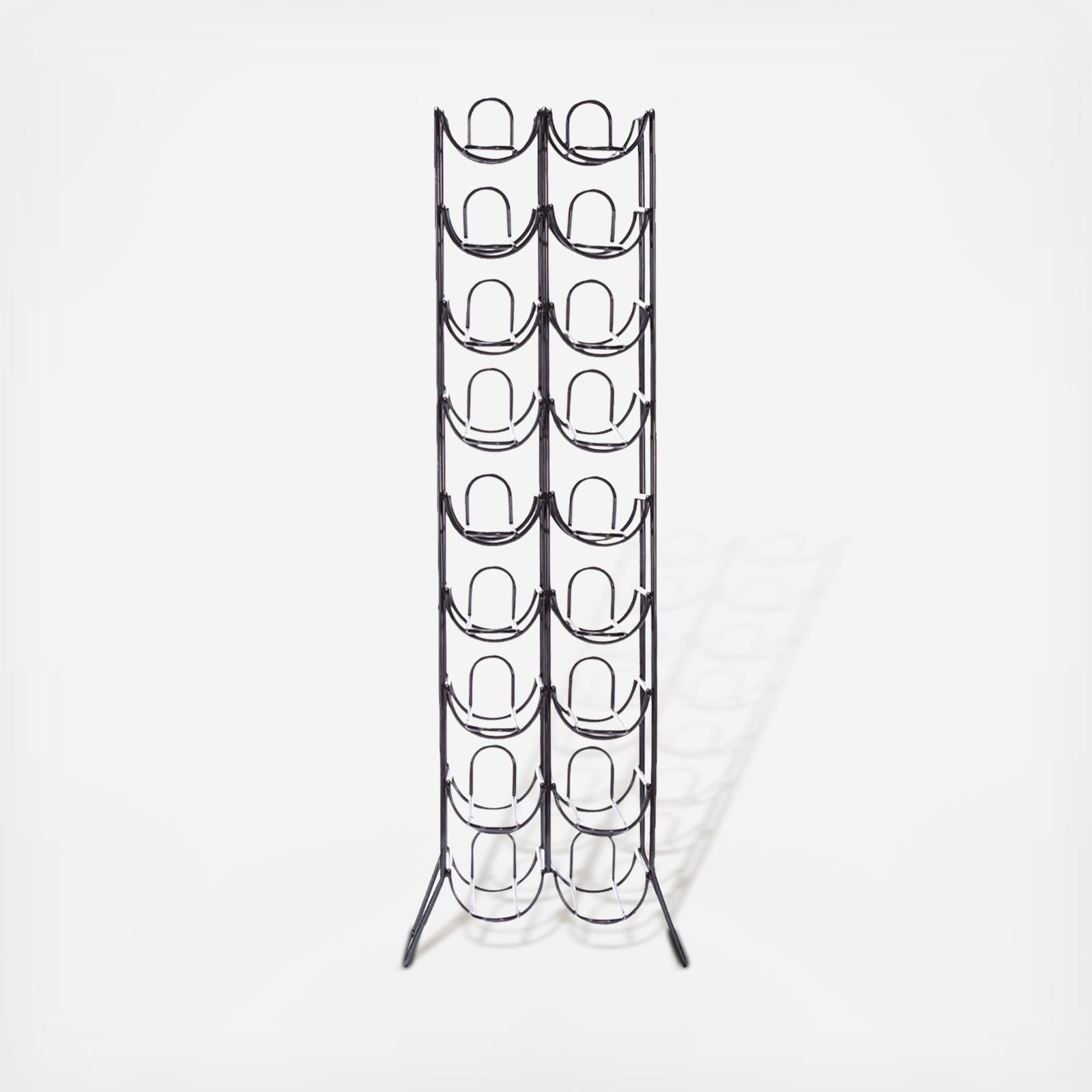 Scaffovino 18-Bottle Floor Rack