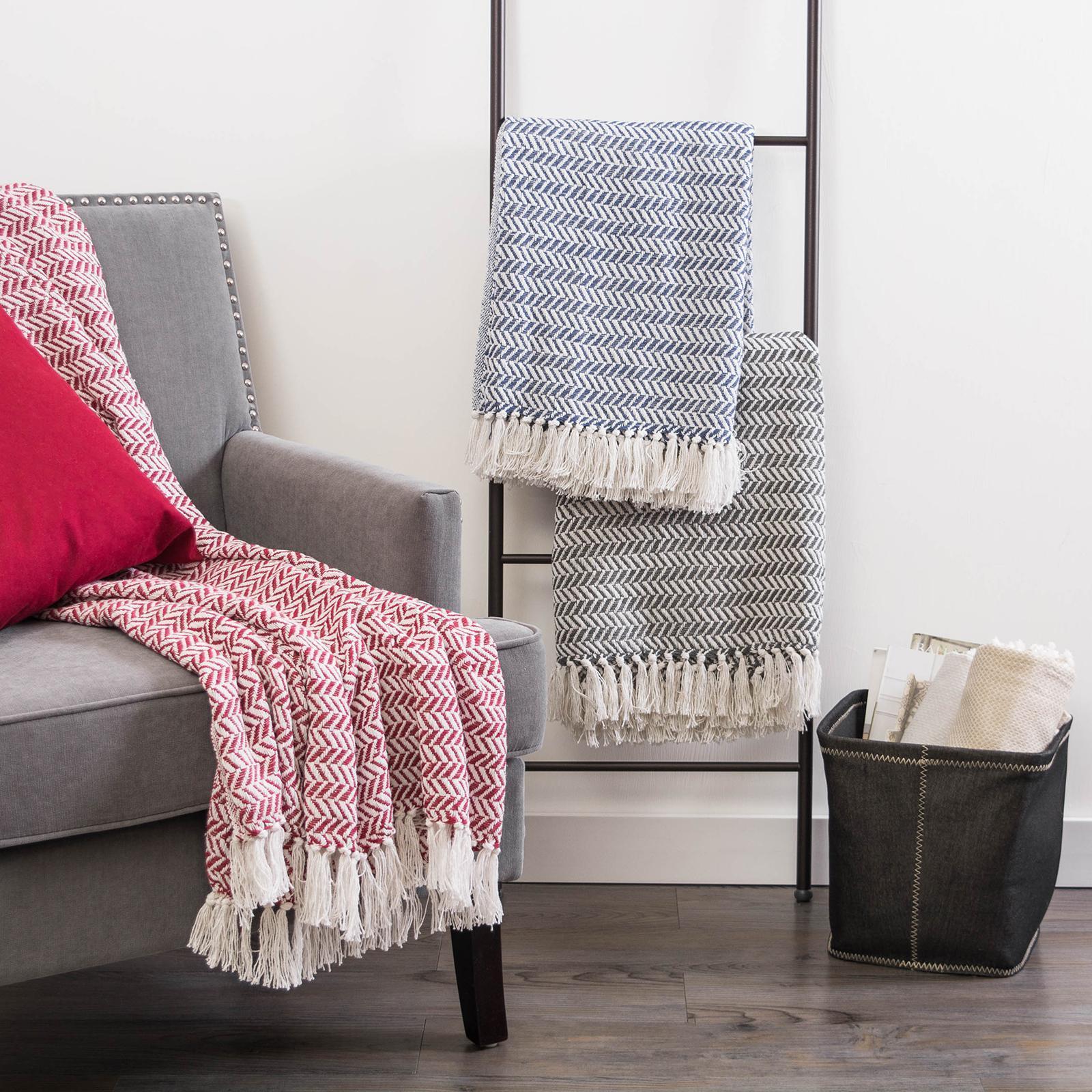 Herringbone Chevron Throw