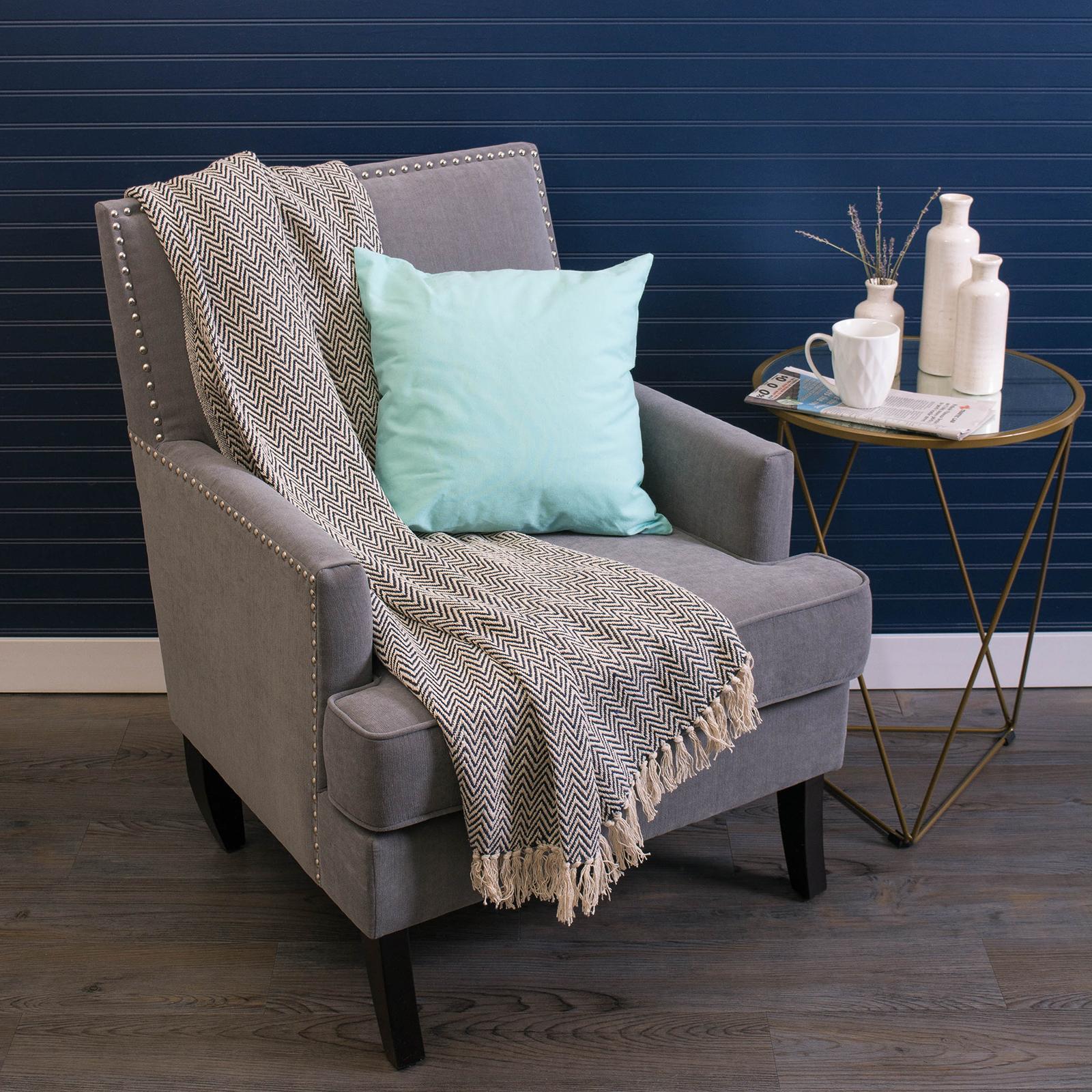 Mini Chevron Handloom Throw