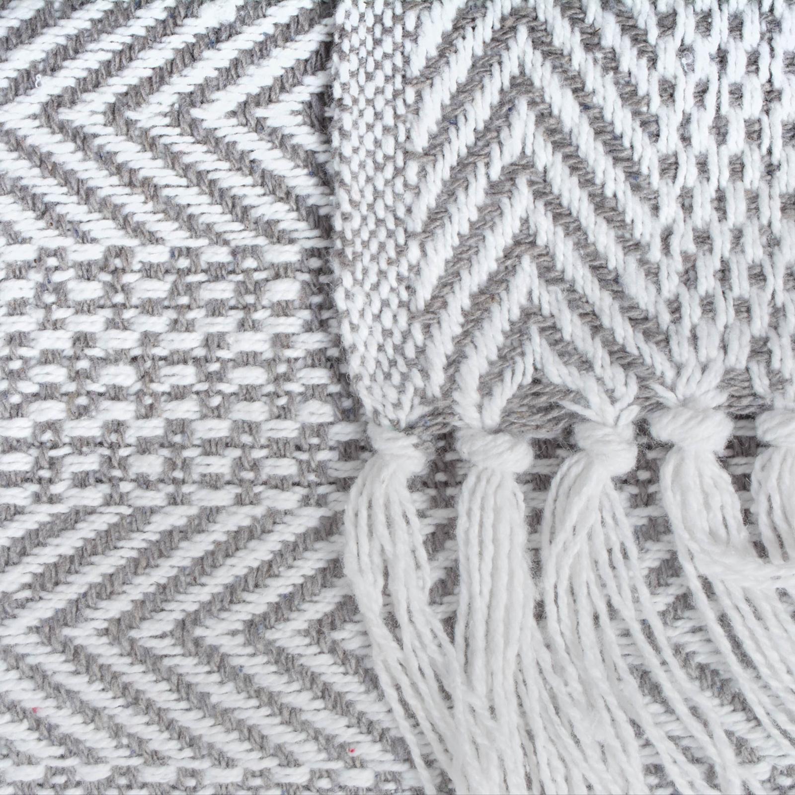 Herringbone Stripe Throw