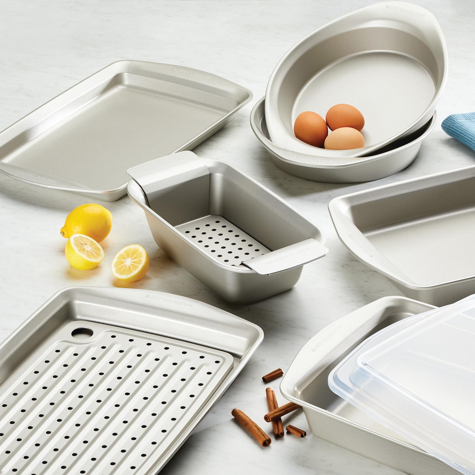 3-Piece Nonstick Pan Set with Swing Lid