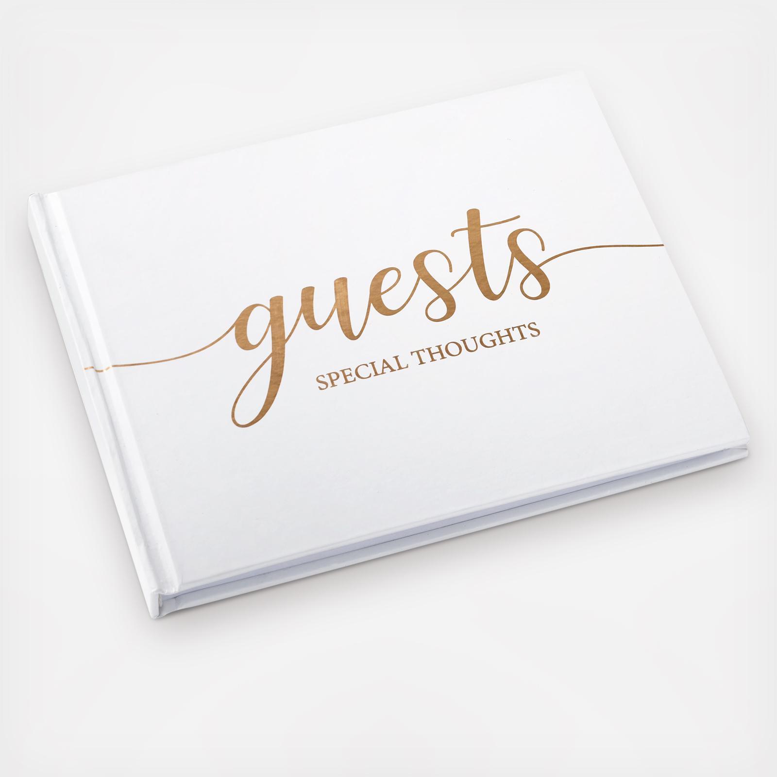 White Gold Guest Book