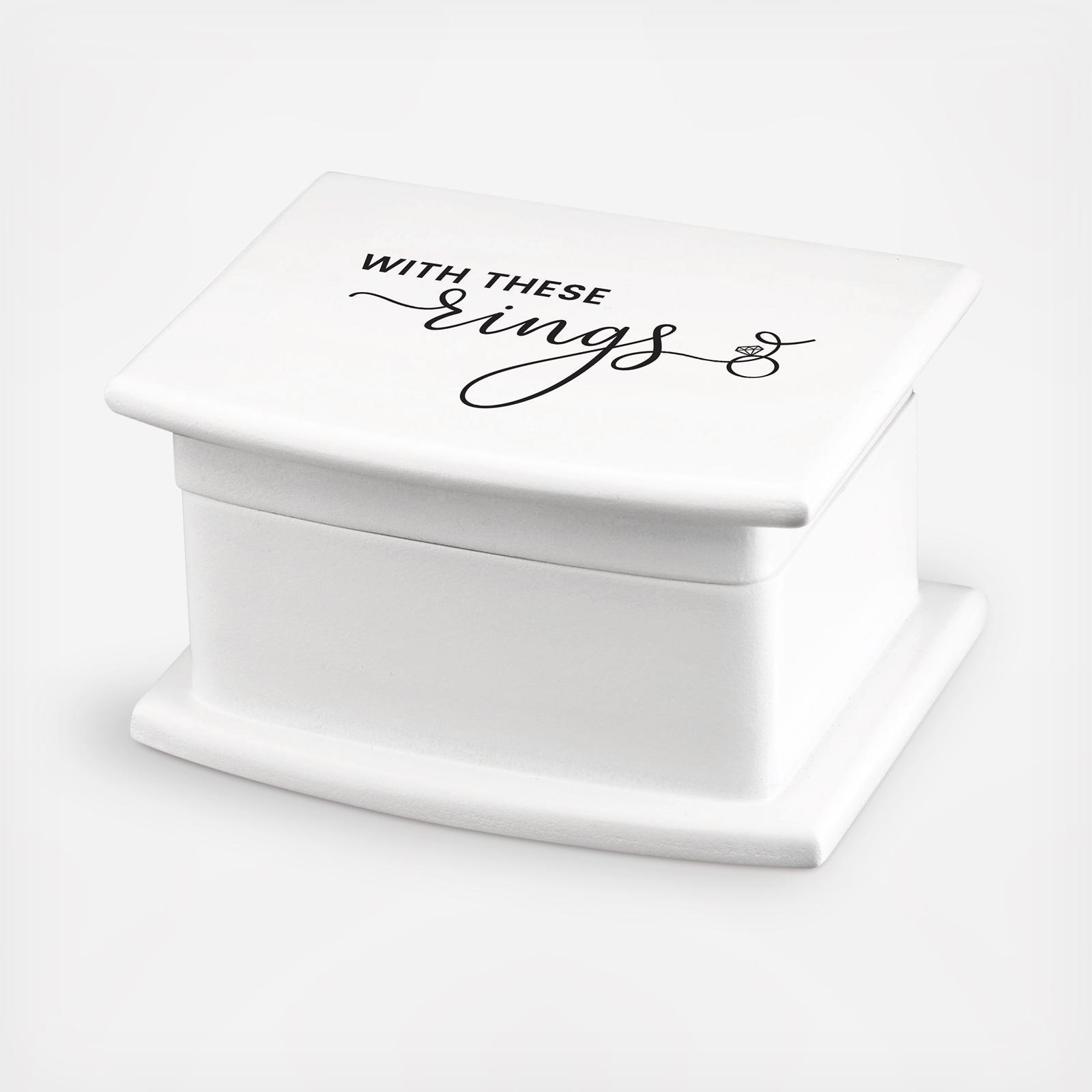 With These Rings Ring Box