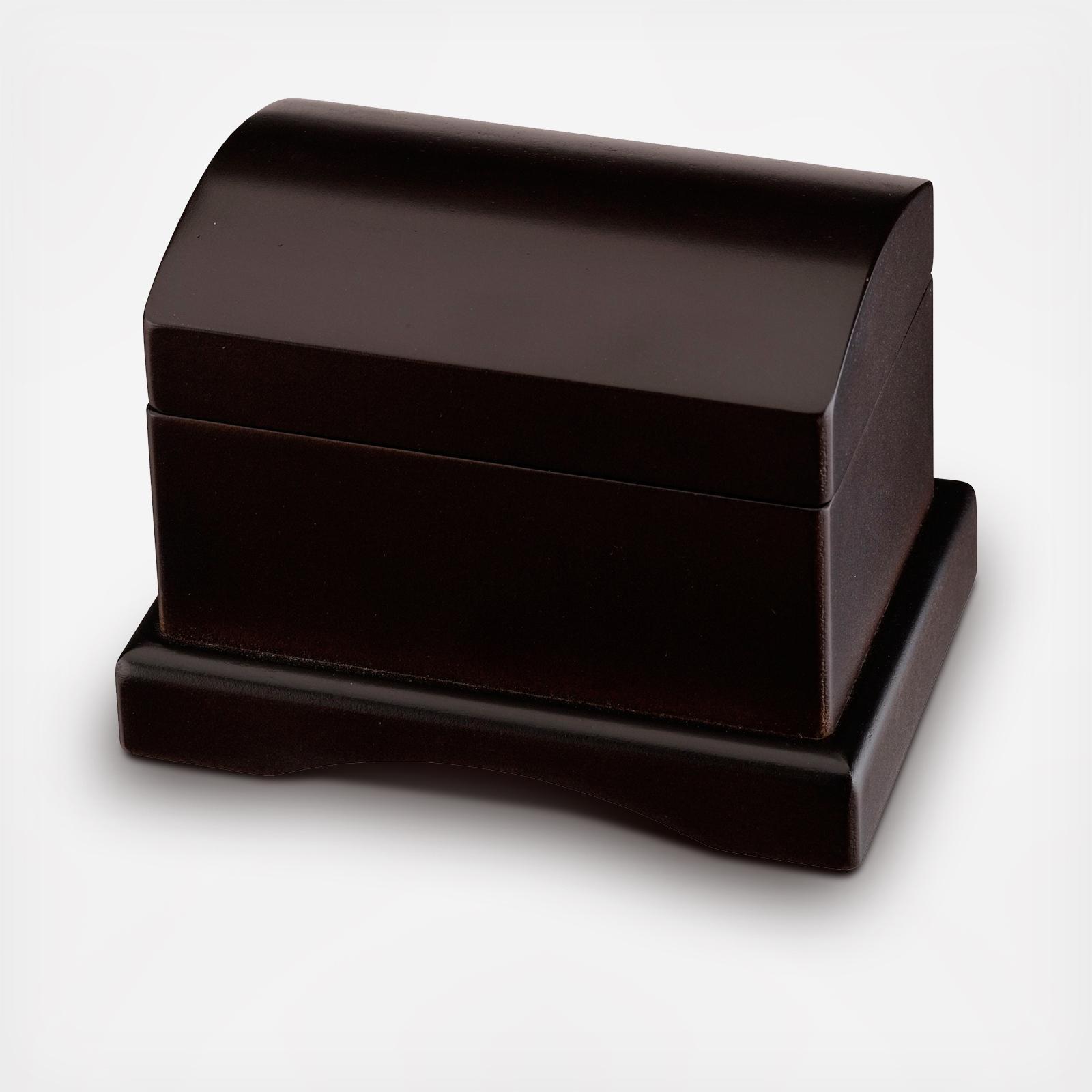 Small Dark Ring Box Chest