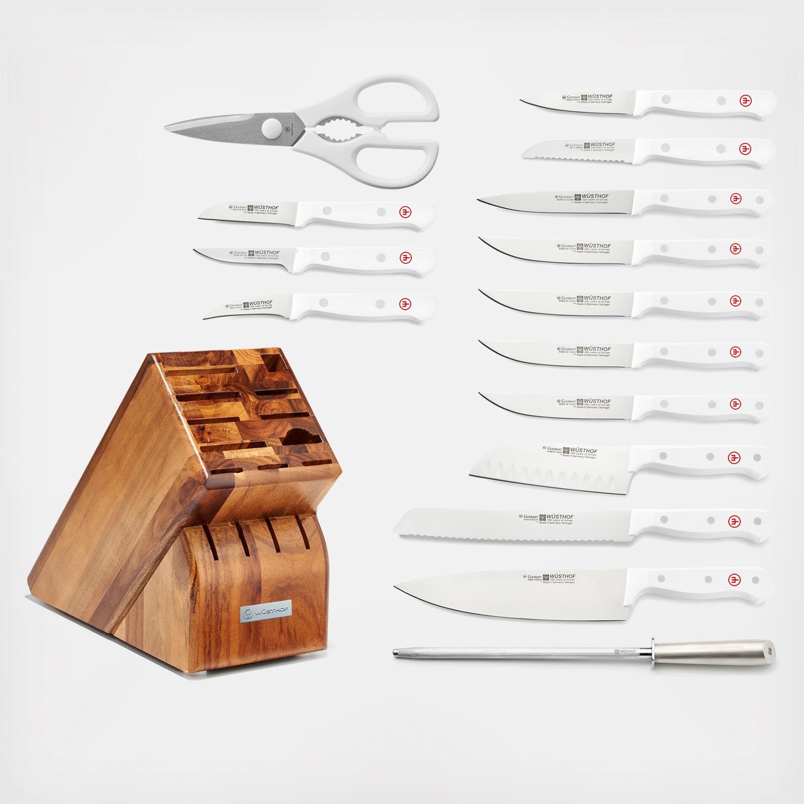 16-Piece Knife Block Set, Gourmet