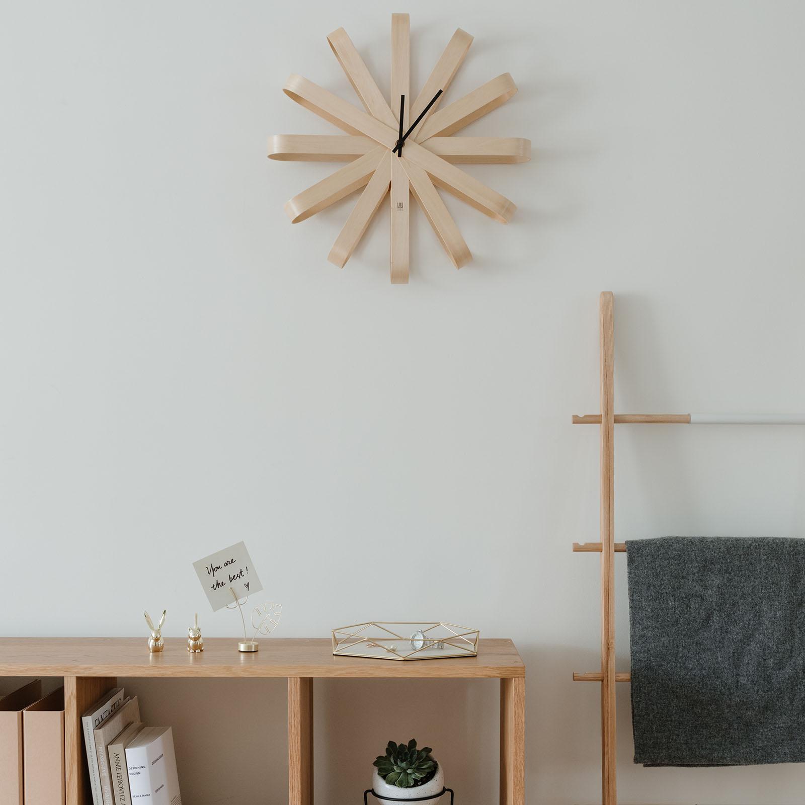 Ribbonwood Wall Clock