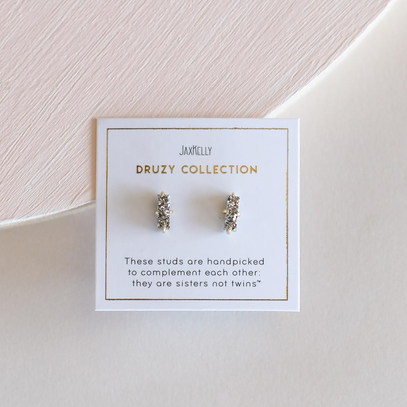Druzy Earring Bar