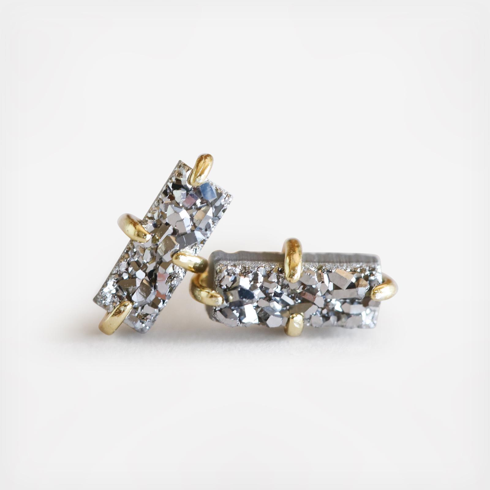 Druzy Earring Bar