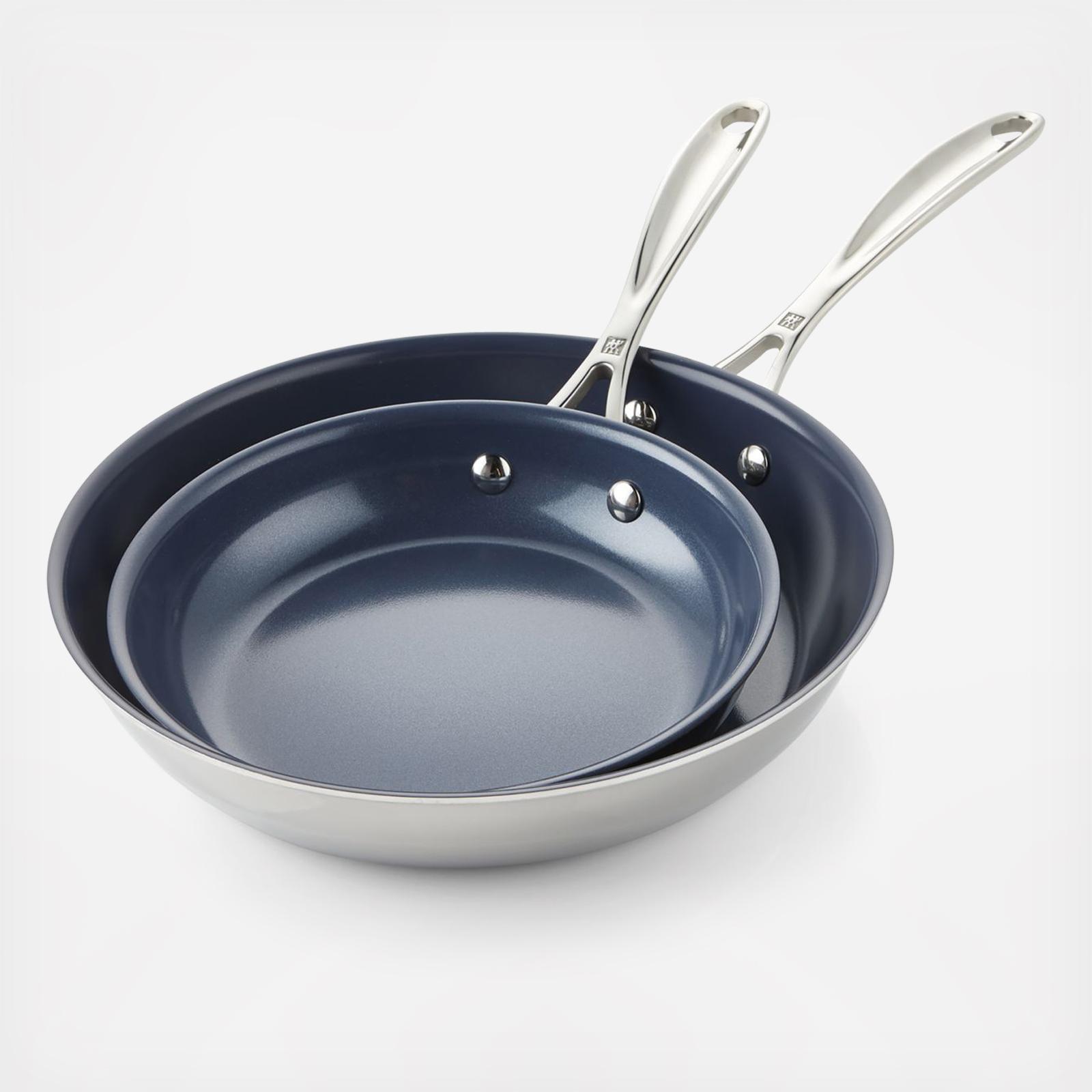 Clad Xtreme Ceramic 2-Piece Fry Pans Set