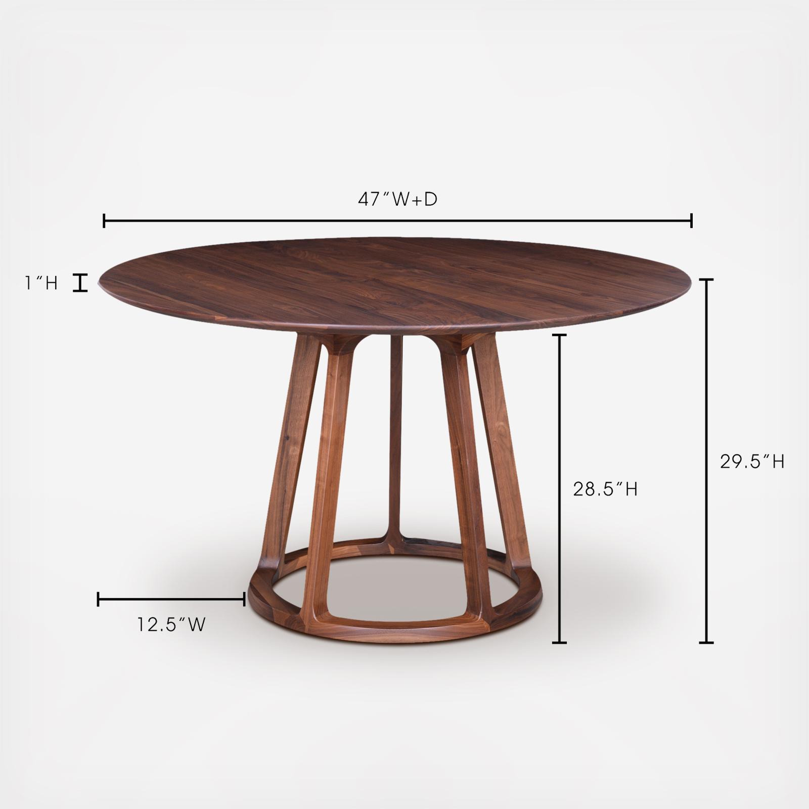 Aldo Round Dining Table