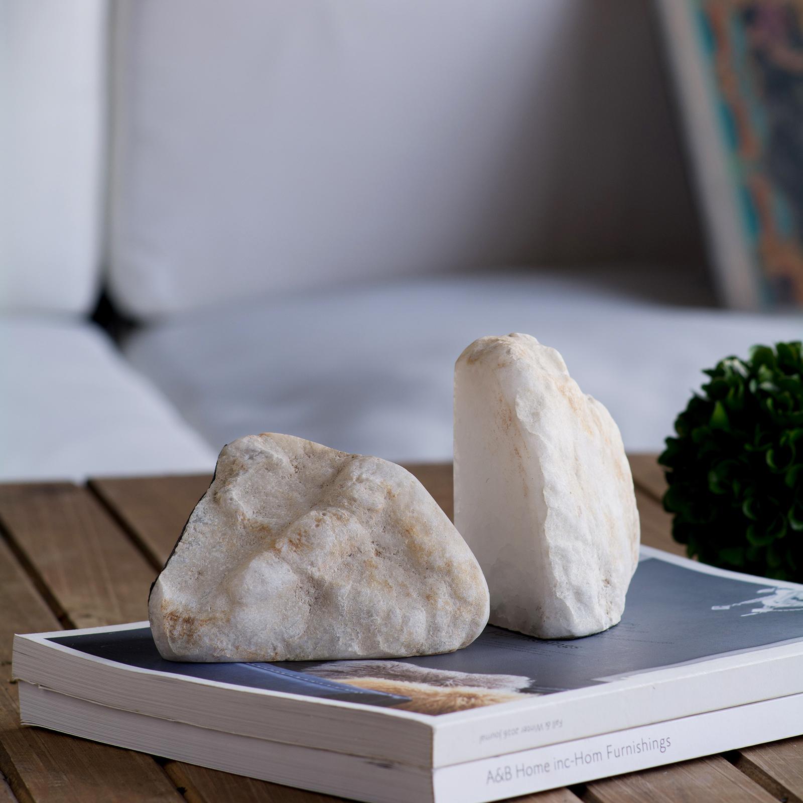 Natural Geode Bookends
