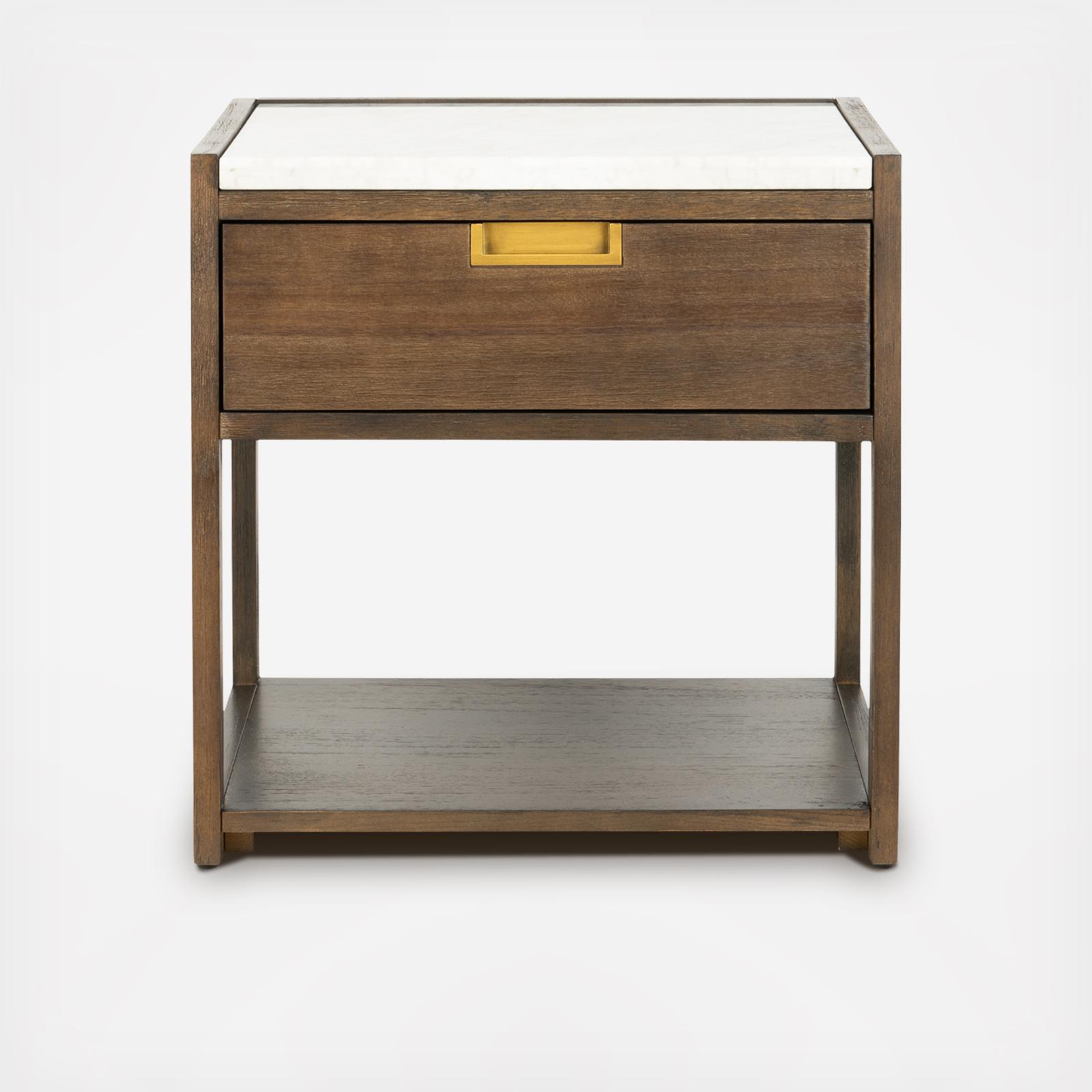 Adeline 1-Drawer Nightstand