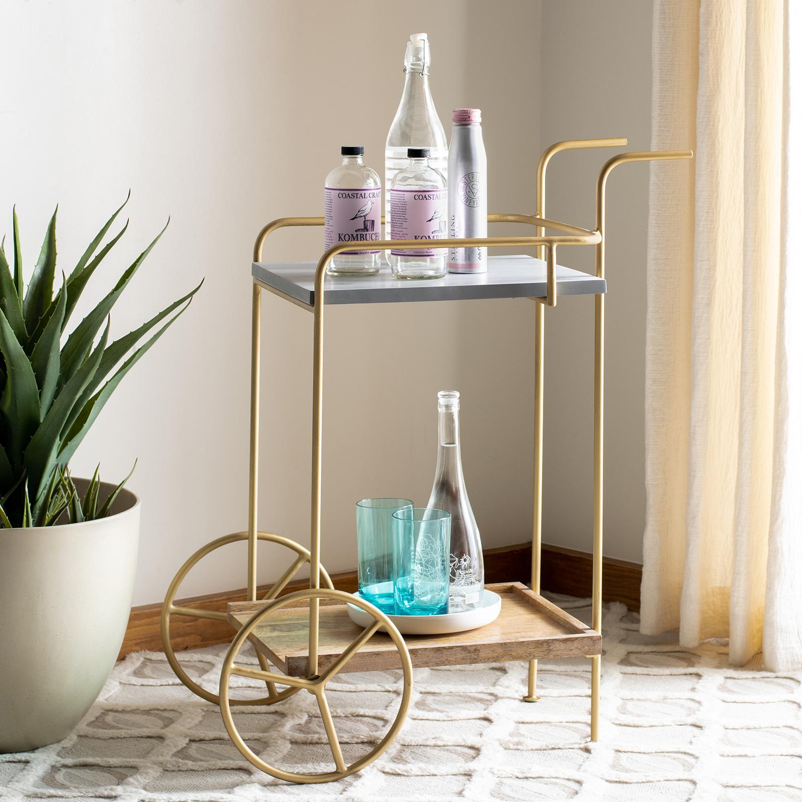 Harper 2-Tier Bar Cart