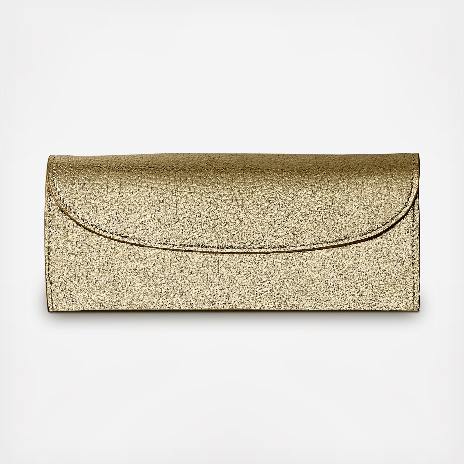 Goatskin Leather Jewelry Roll