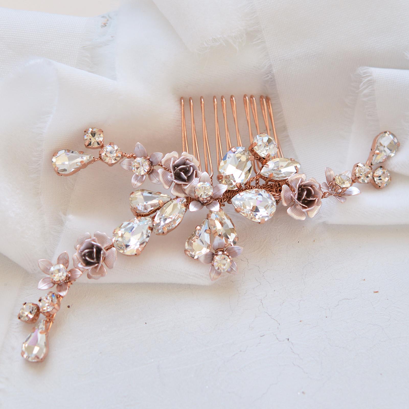 Hadley Floral Comb
