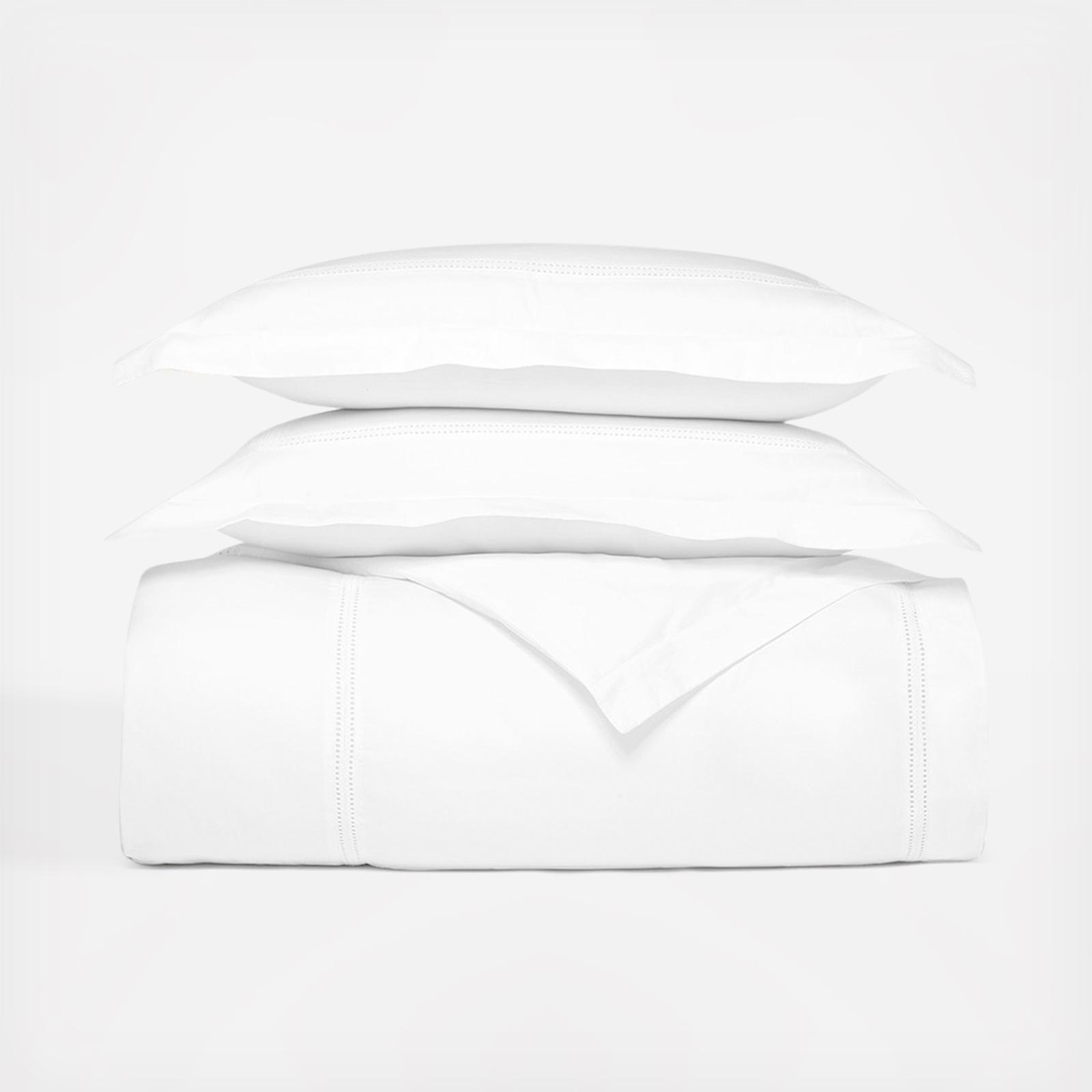 Eyelet 3-Piece Organic Duvet Set