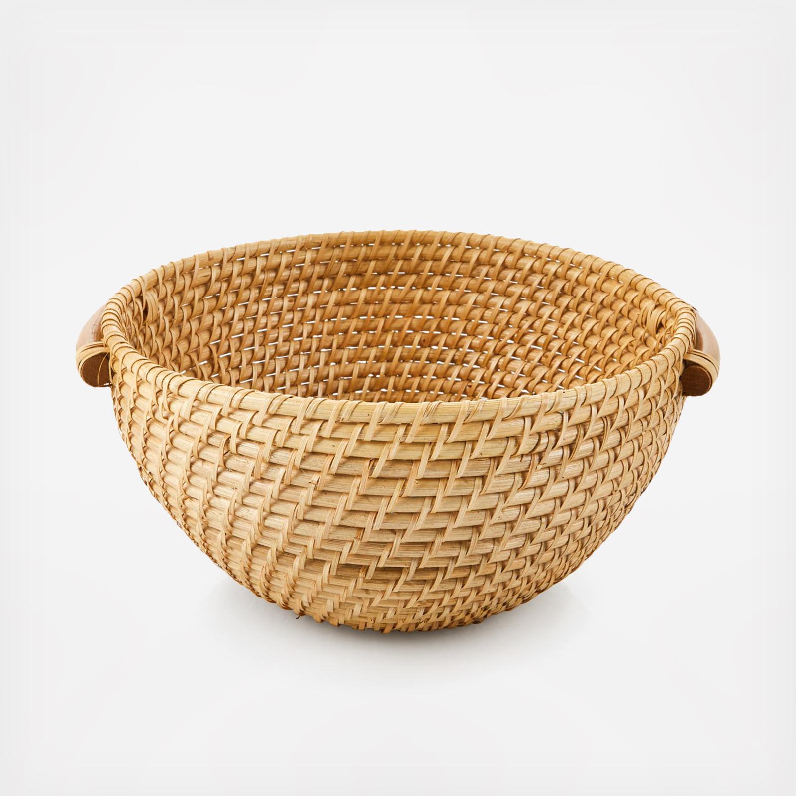 Artesia Rattan Bowl with Handles