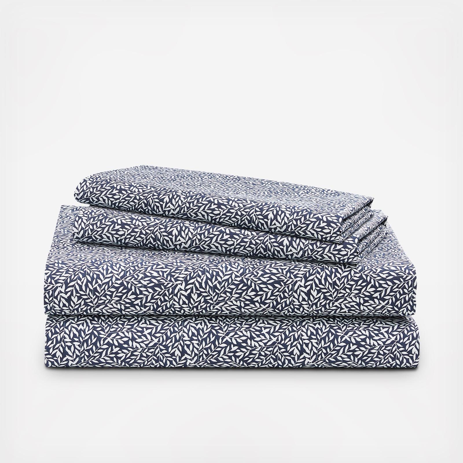 Spencer Leaf 4-Piece Sheet Set