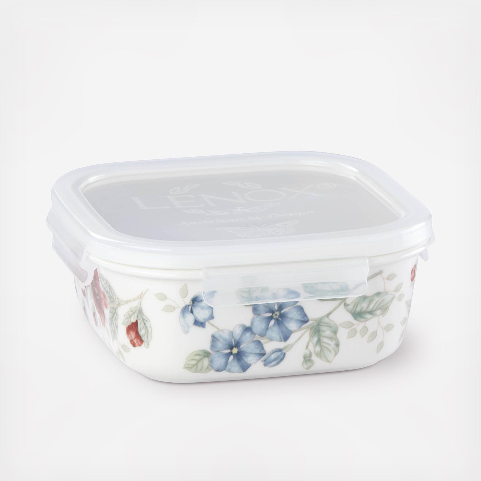 Butterfly Meadow Square Food Storage Container