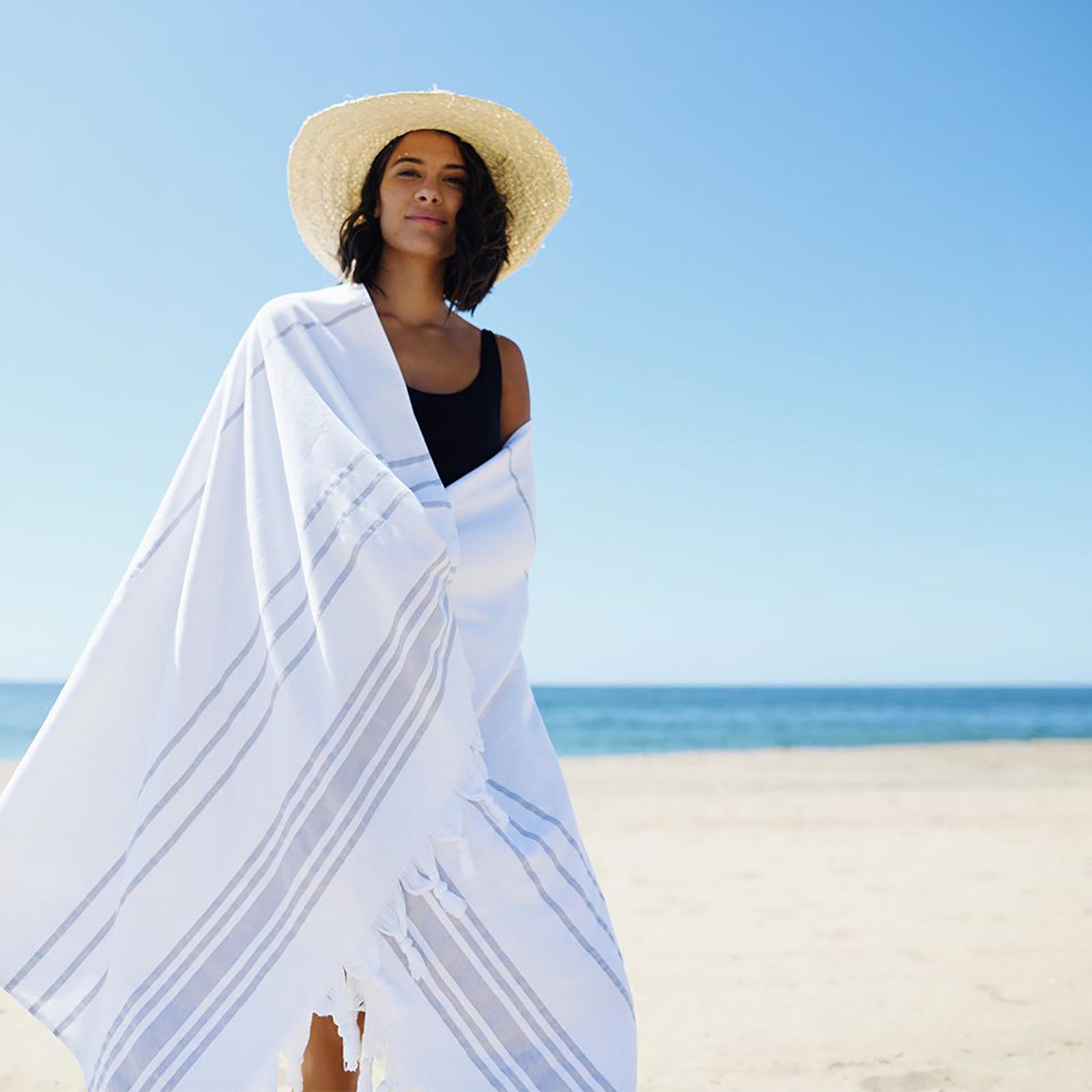 Turkish Beach and Bath Towel